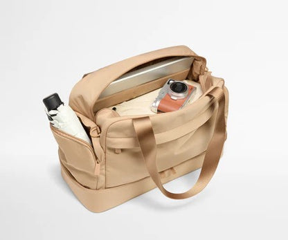 Dual Layer Airline Approved Travel Duffle Bag