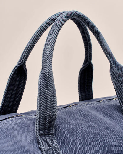 Garment Dyed Large Cylindrical Weekender Duffle Bag