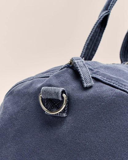 Garment Dyed Large Cylindrical Weekender Duffle Bag