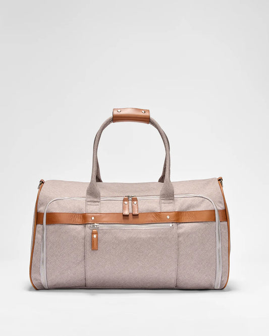 Front Zip Travel Duffle With Luggage Sleeve