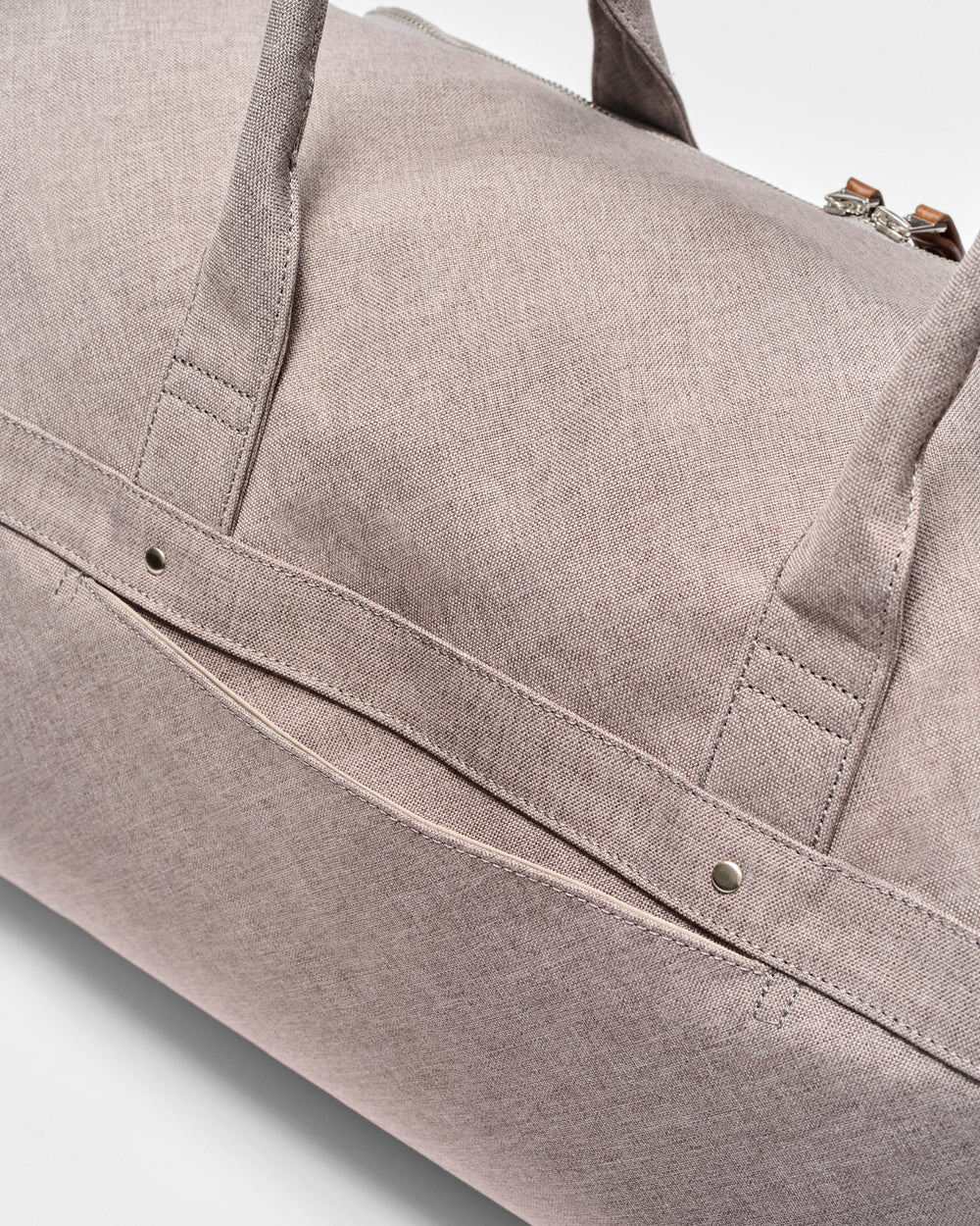 Front Zip Travel Duffle With Luggage Sleeve