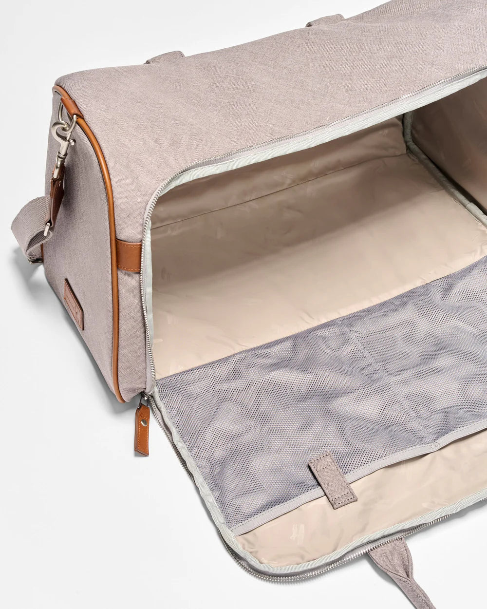 Front Zip Travel Duffle With Luggage Sleeve