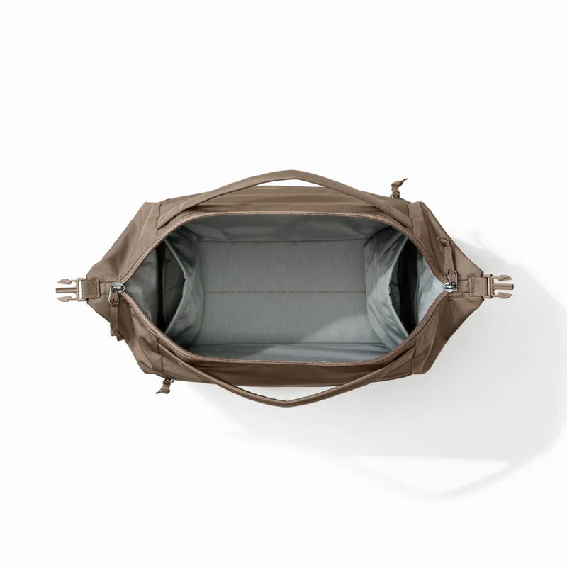 Multi-compartment Carry Duffle With Luggage Sleeve