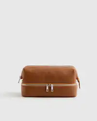 Two Tier Wide Opening Travel Toiletry Storage Pouch