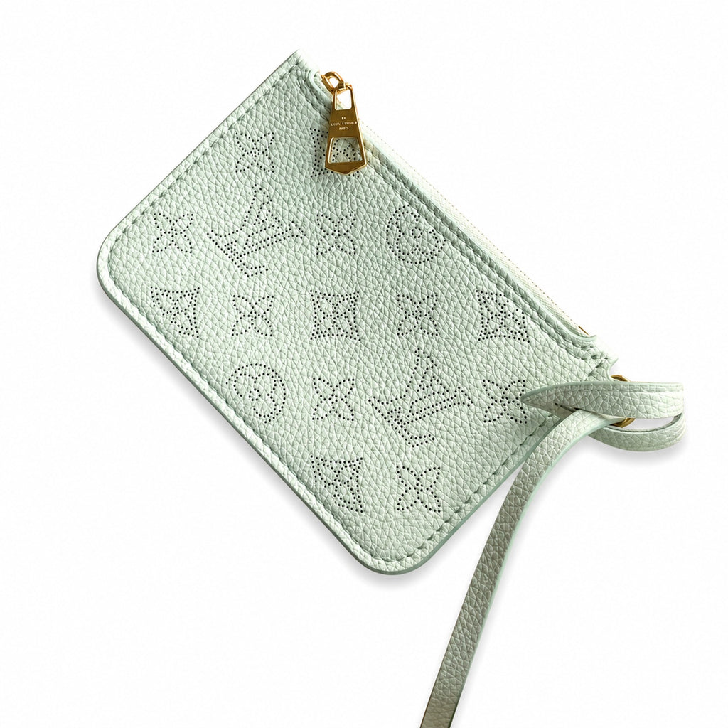 Louis Vuitton Small Silk Leather Handbag
