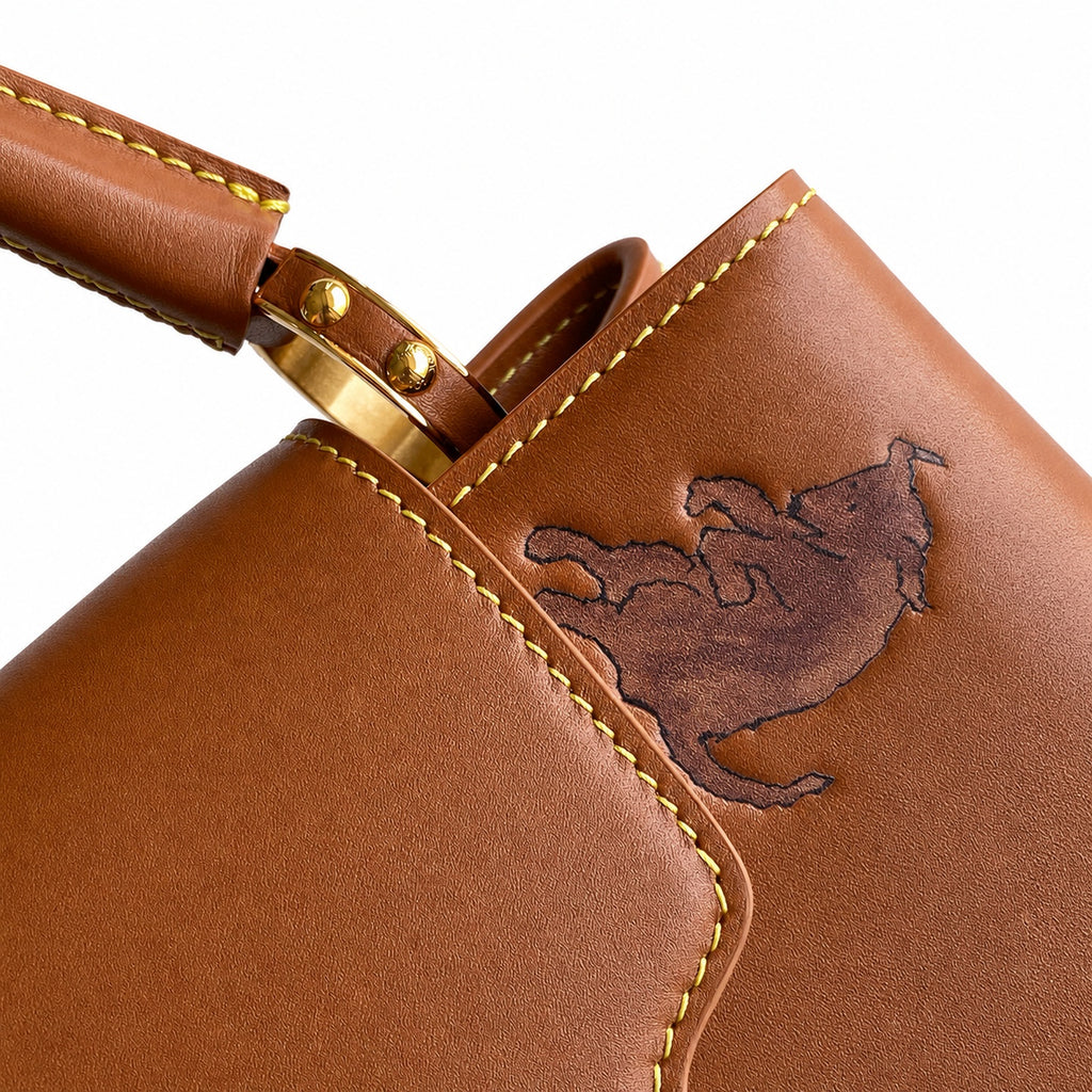Louis Vuitton Capucines Grace Coddington Leather Handbag
