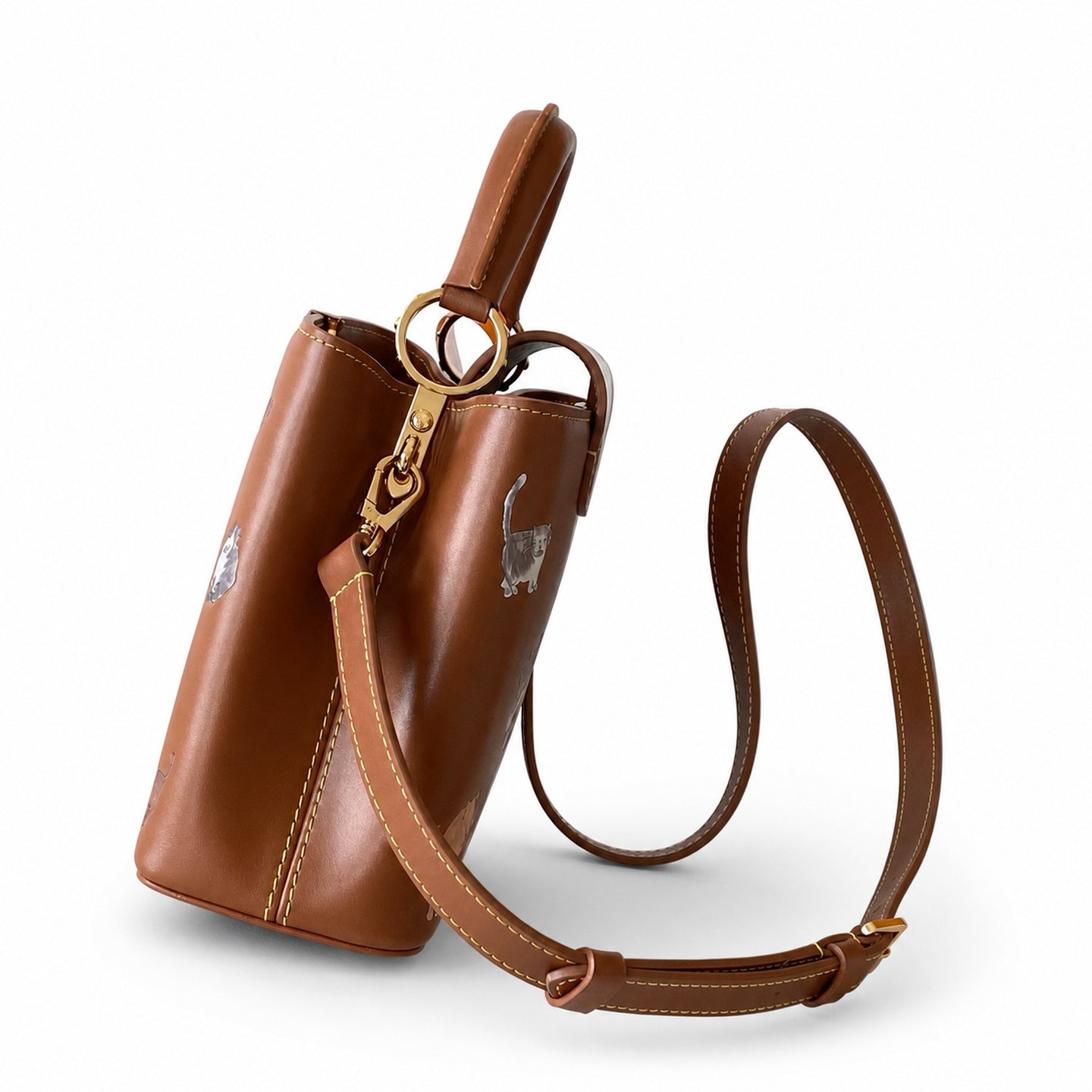 Louis Vuitton Capucines Grace Coddington Leather Handbag