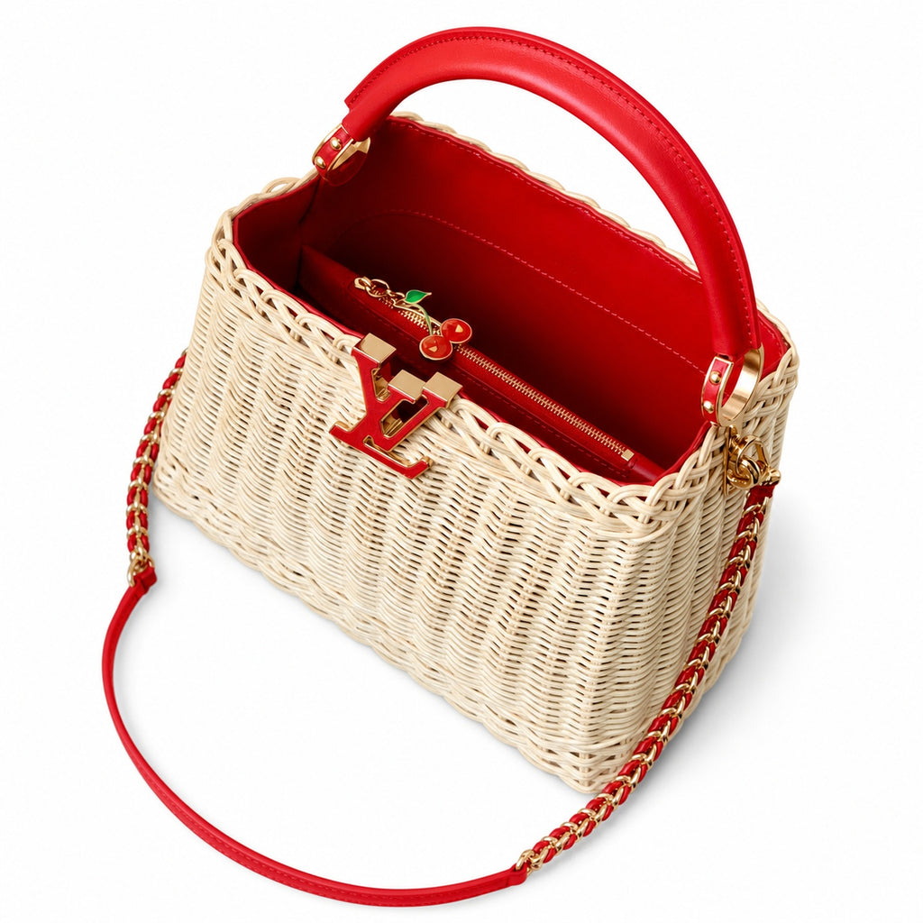 Louis Vuitton Capucines Takashi Murakami Small Handbag