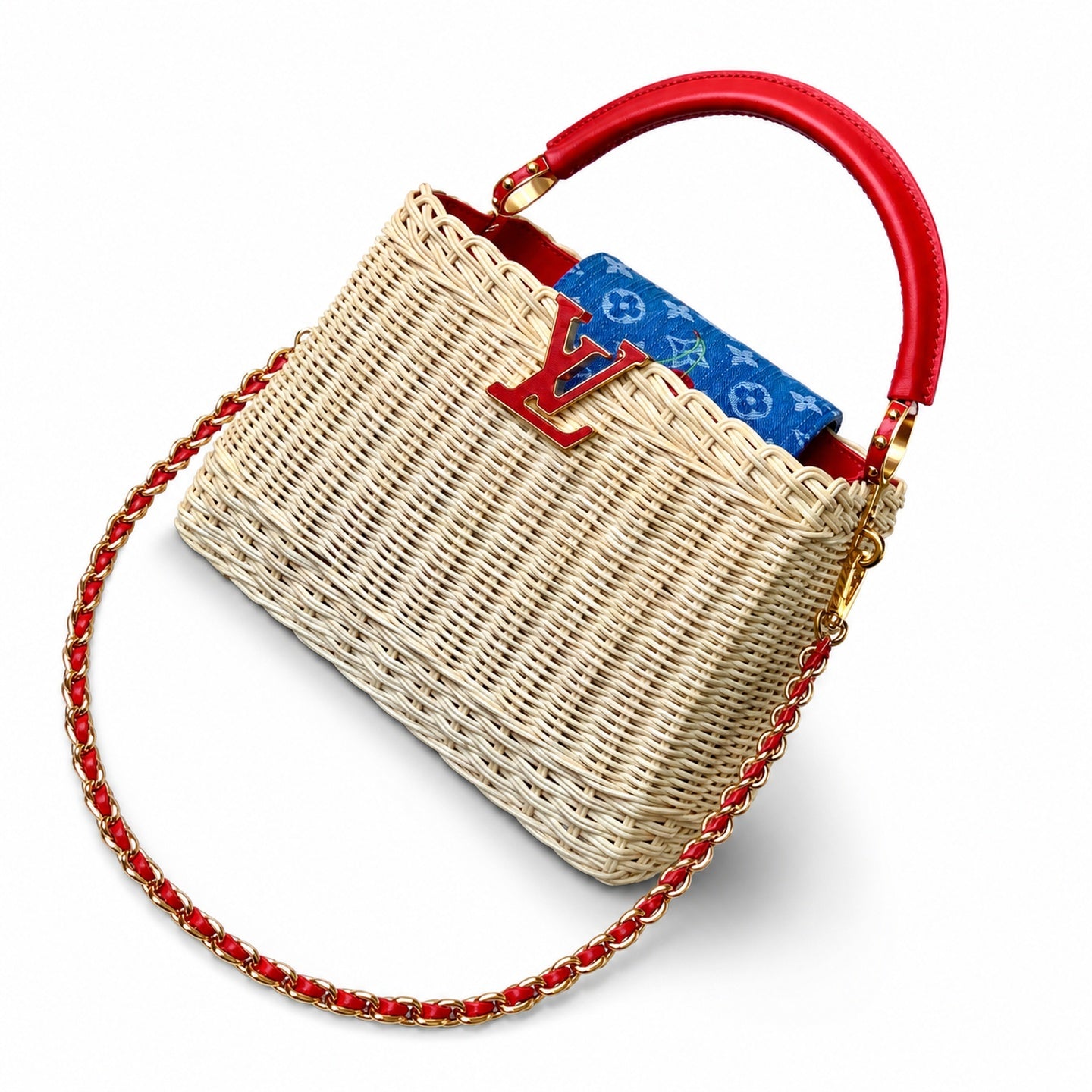 Louis Vuitton Capucines Takashi Murakami Small Handbag