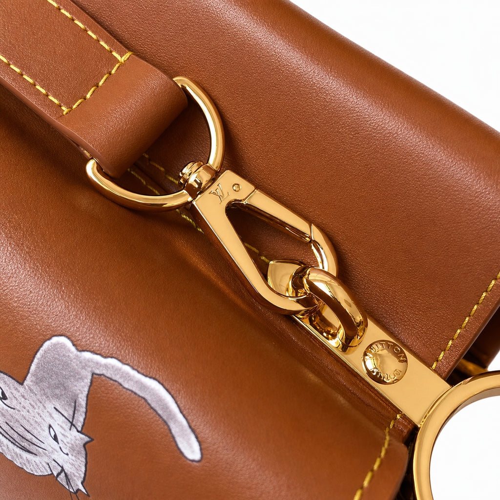 Louis Vuitton Capucines Grace Coddington Leather Handbag