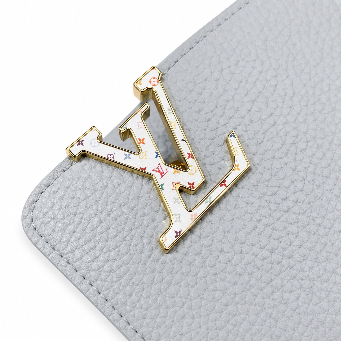 Louis Vuitton Capucines Takashi Murakami Mini Leather Handbag