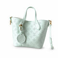 Louis Vuitton Small Silk Leather Handbag