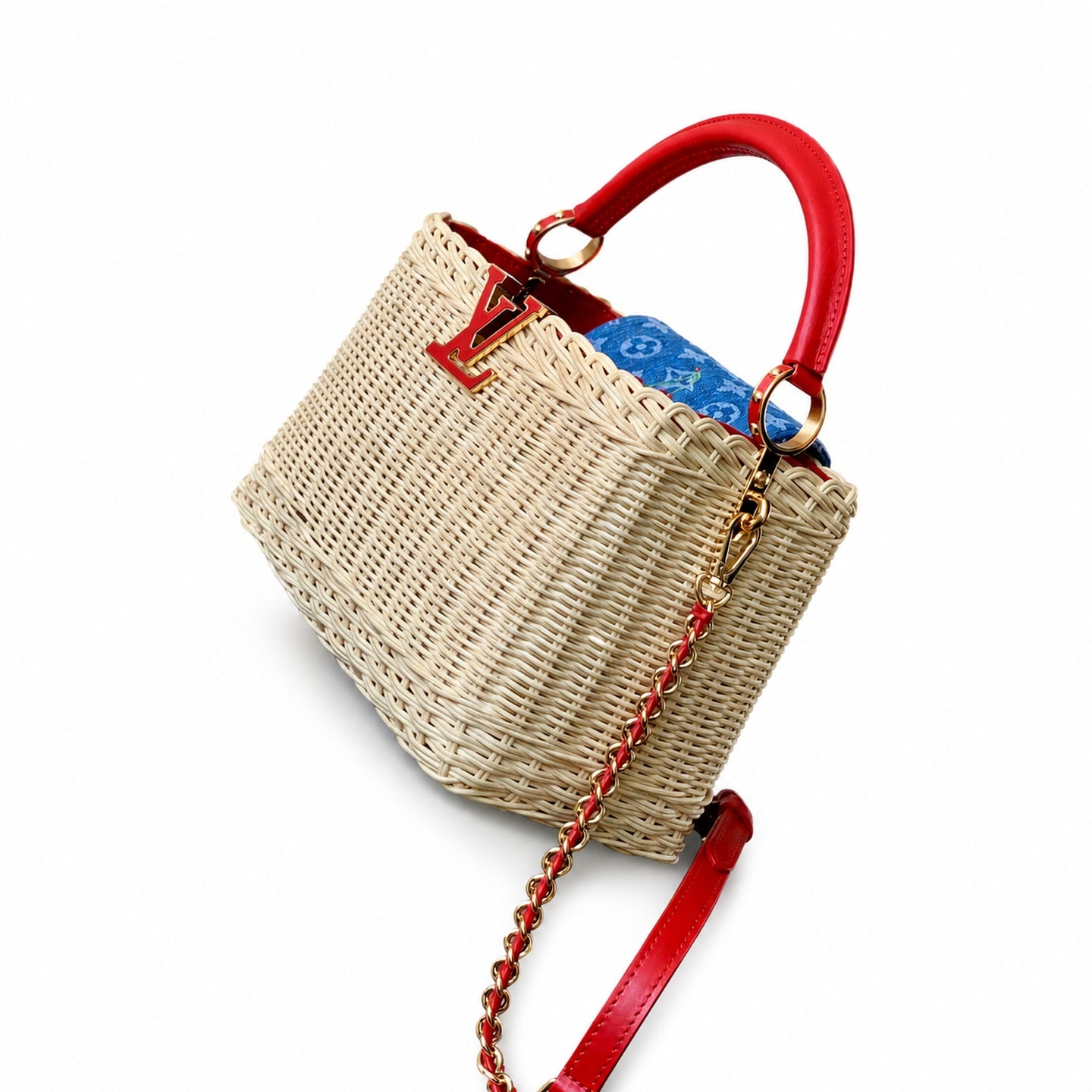 Louis Vuitton Capucines Takashi Murakami Small Handbag