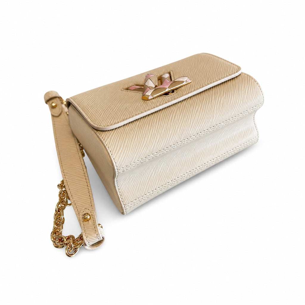 Louis Vuitton Twist Small Leather White Handbag