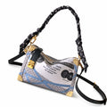 Louis Vuitton Side Trunk Medium Silk Handbag