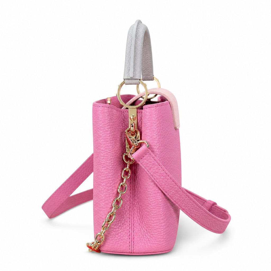 Louis Vuitton Capucines Small Pink Handbag