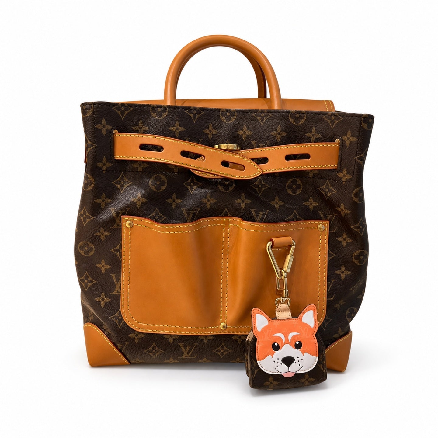 Louis Vuitton Leather Brown Handbag