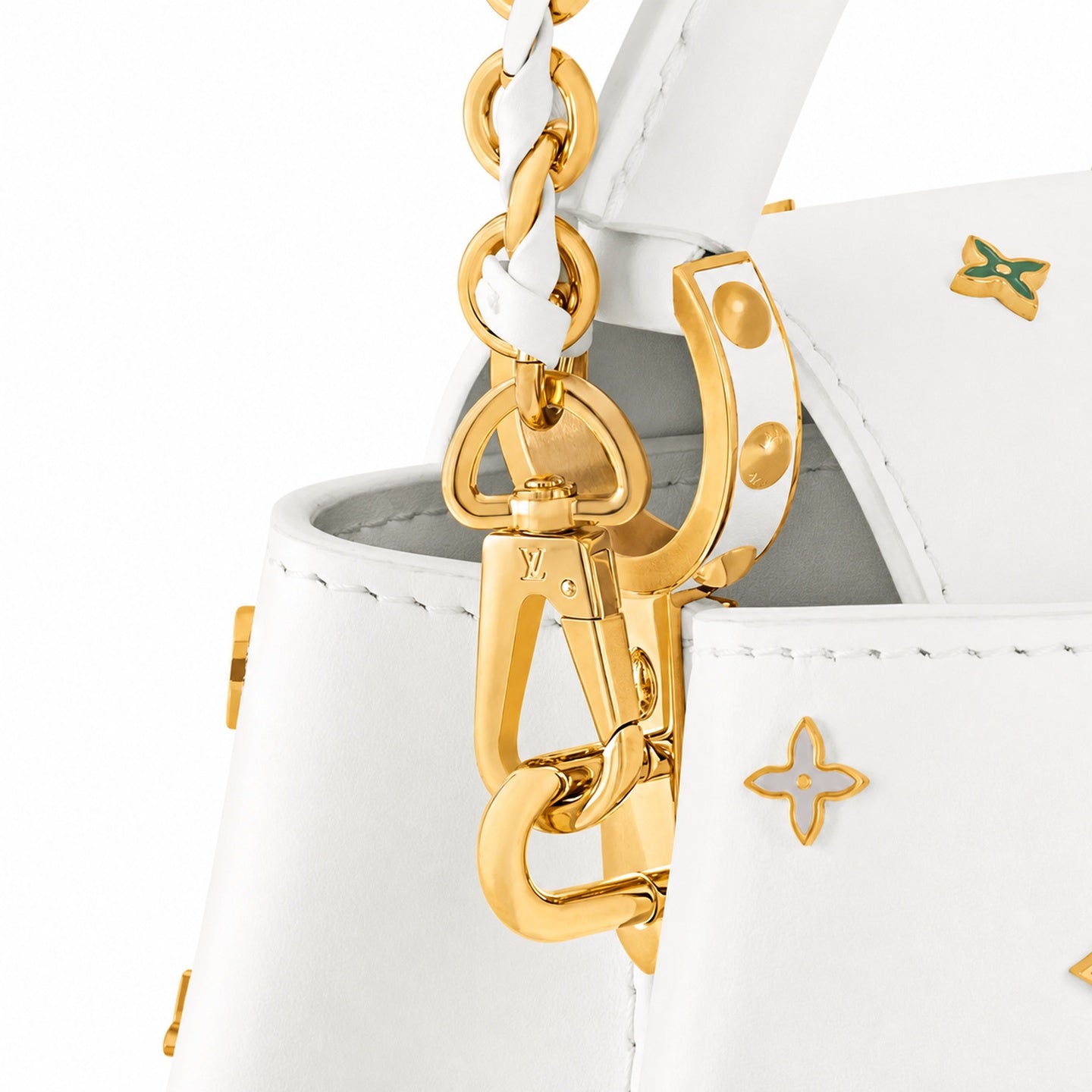 Louis Vuitton Capucines Takashi Murakami Leather Handbag
