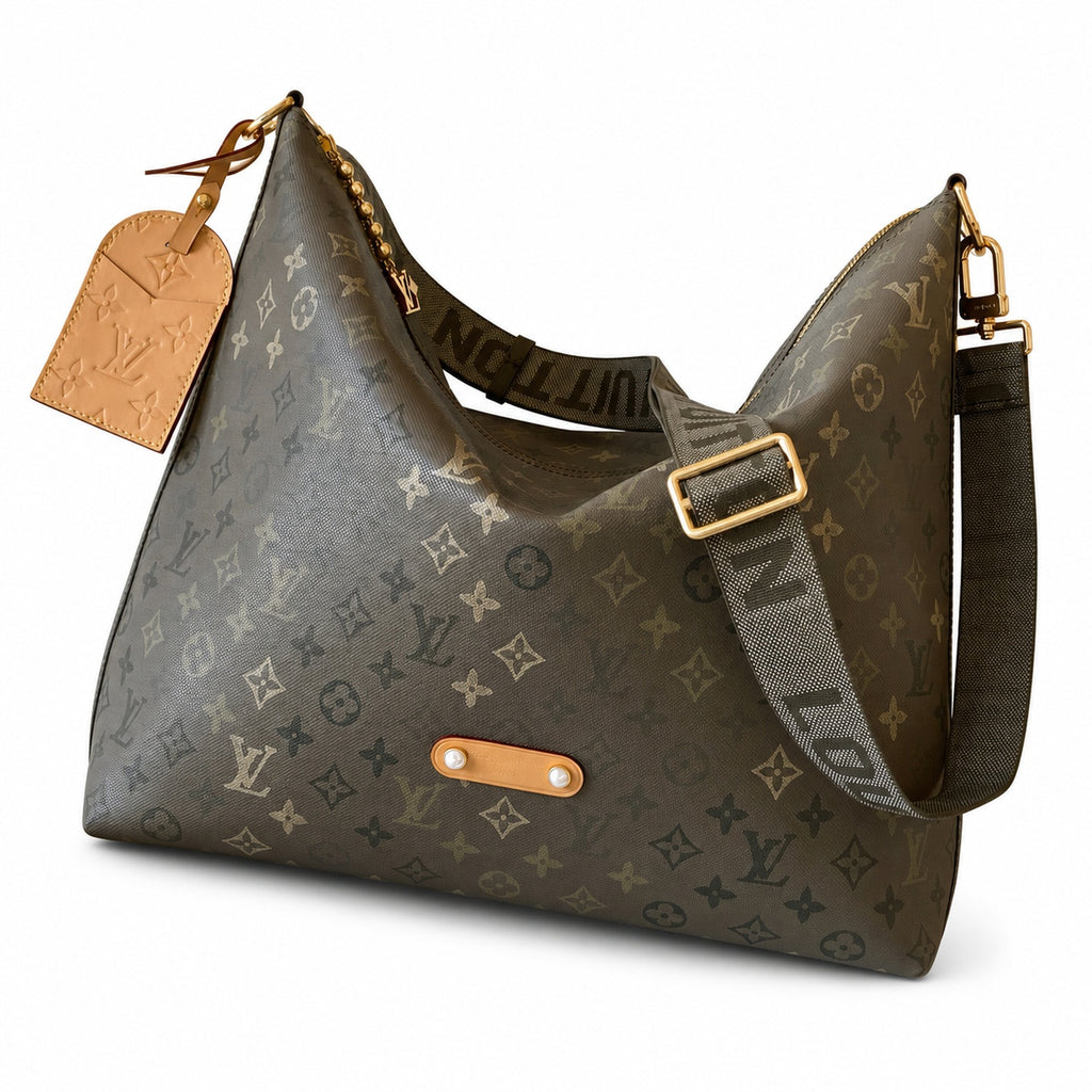 Louis Vuitton Canvas Green Handbag