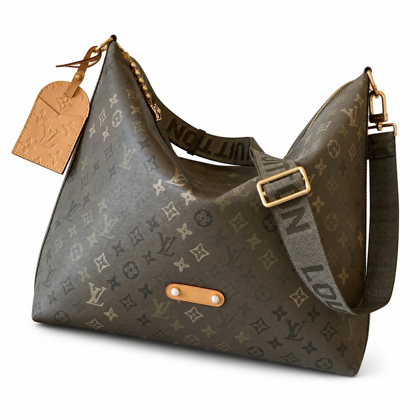 Louis Vuitton Canvas Green Handbag