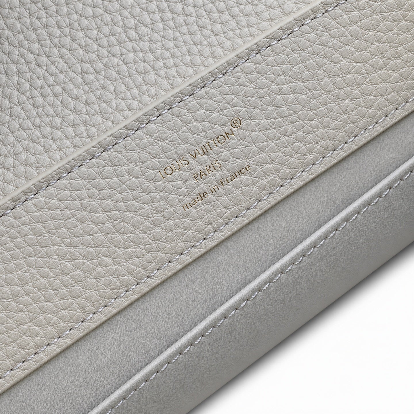 Louis Vuitton Capucines Mini Leather White Handbag