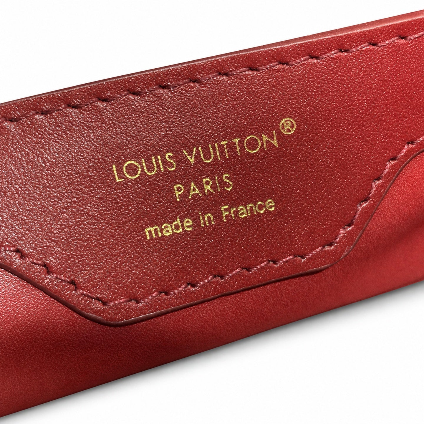 Louis Vuitton Capucines Mini Croc-Embossed Leather Burgundy Handbag