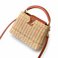 Louis Vuitton Capucines Small Brown Handbag