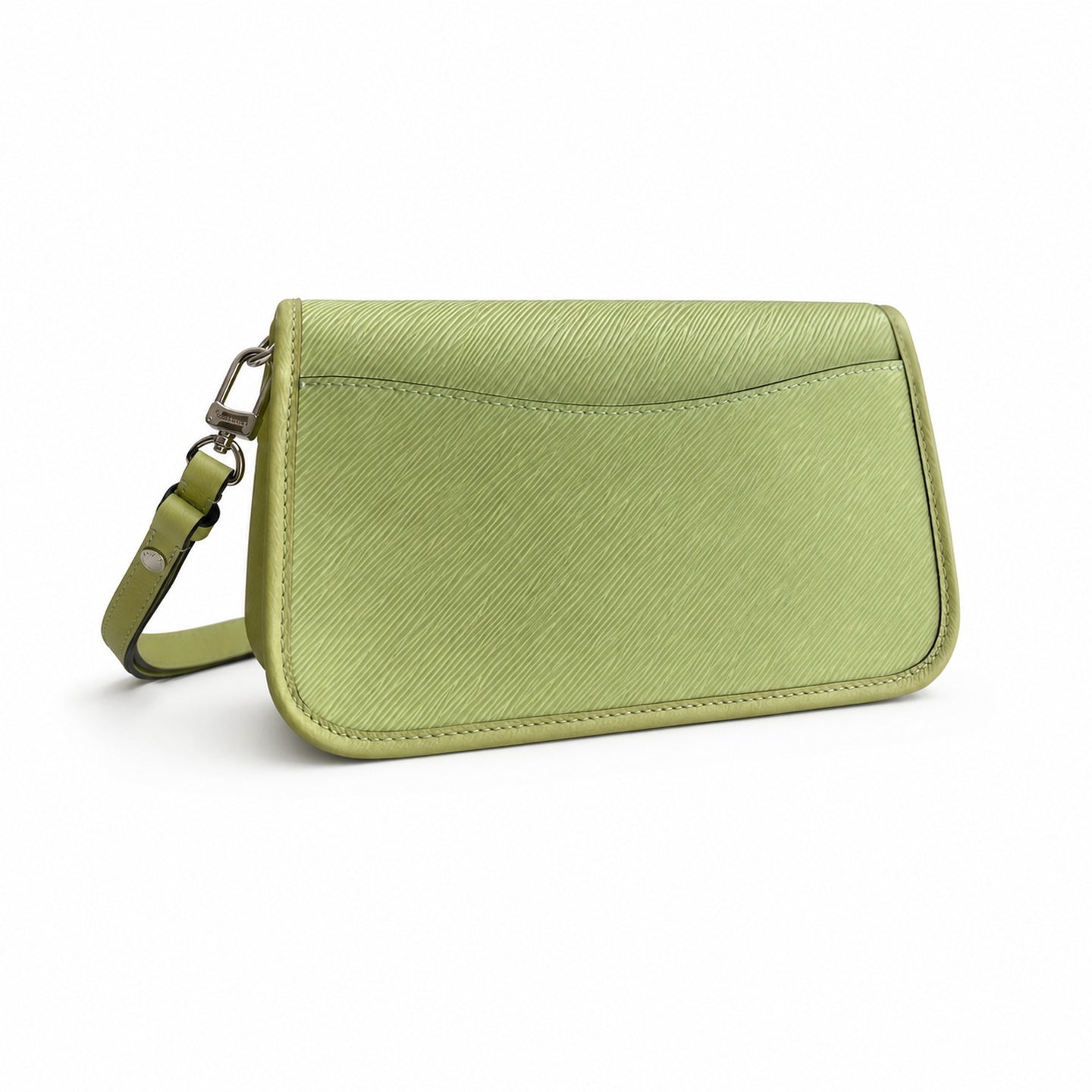 Louis Vuitton Large Leather Green Handbag