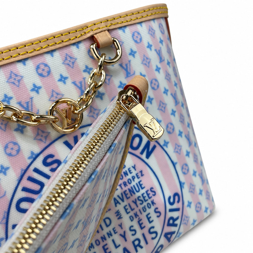 Louis Vuitton All In Mini Canvas Leather Pink Handbag
