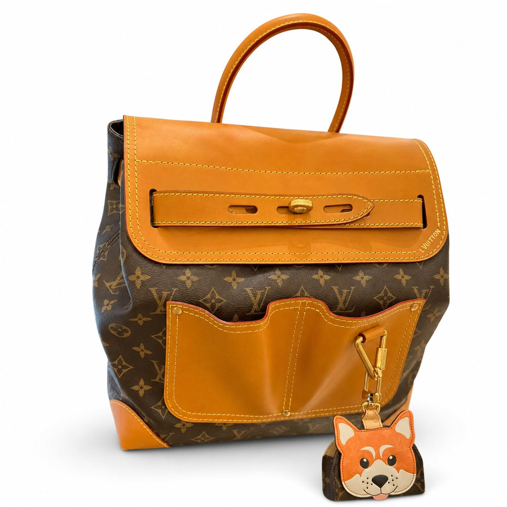 Louis Vuitton Leather Brown Handbag