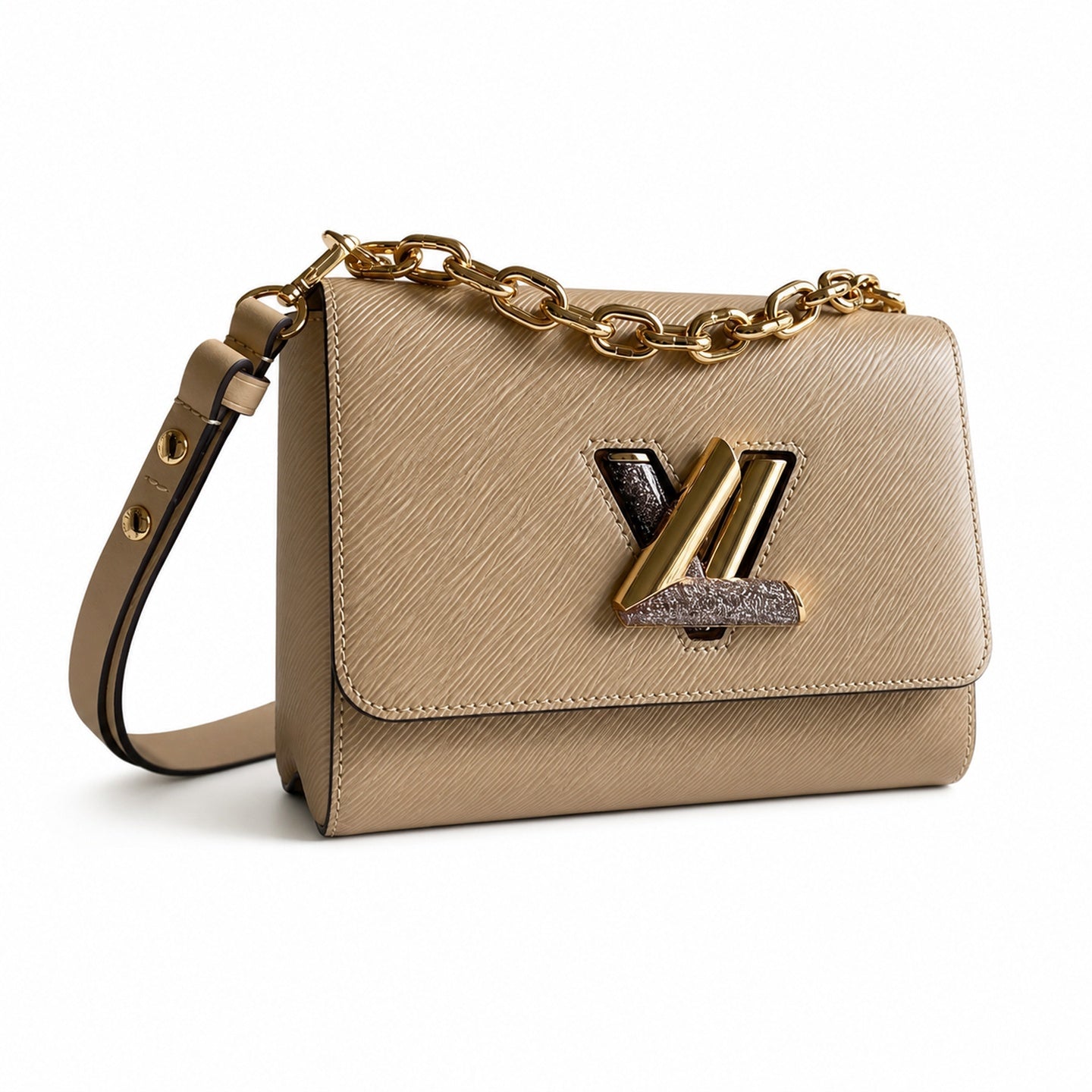 Louis Vuitton Twist Medium Leather Handbag