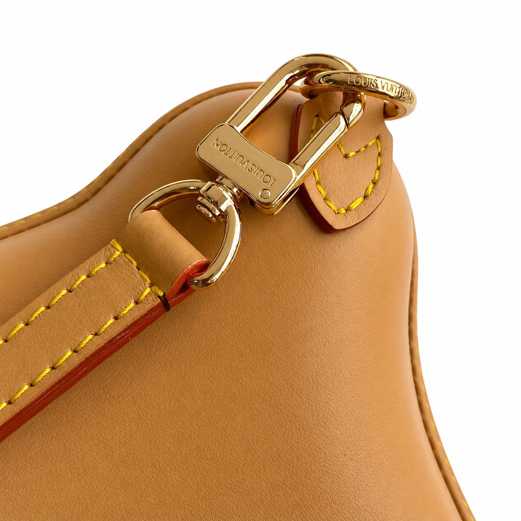 Louis Vuitton Mini Canvas Leather Handbag