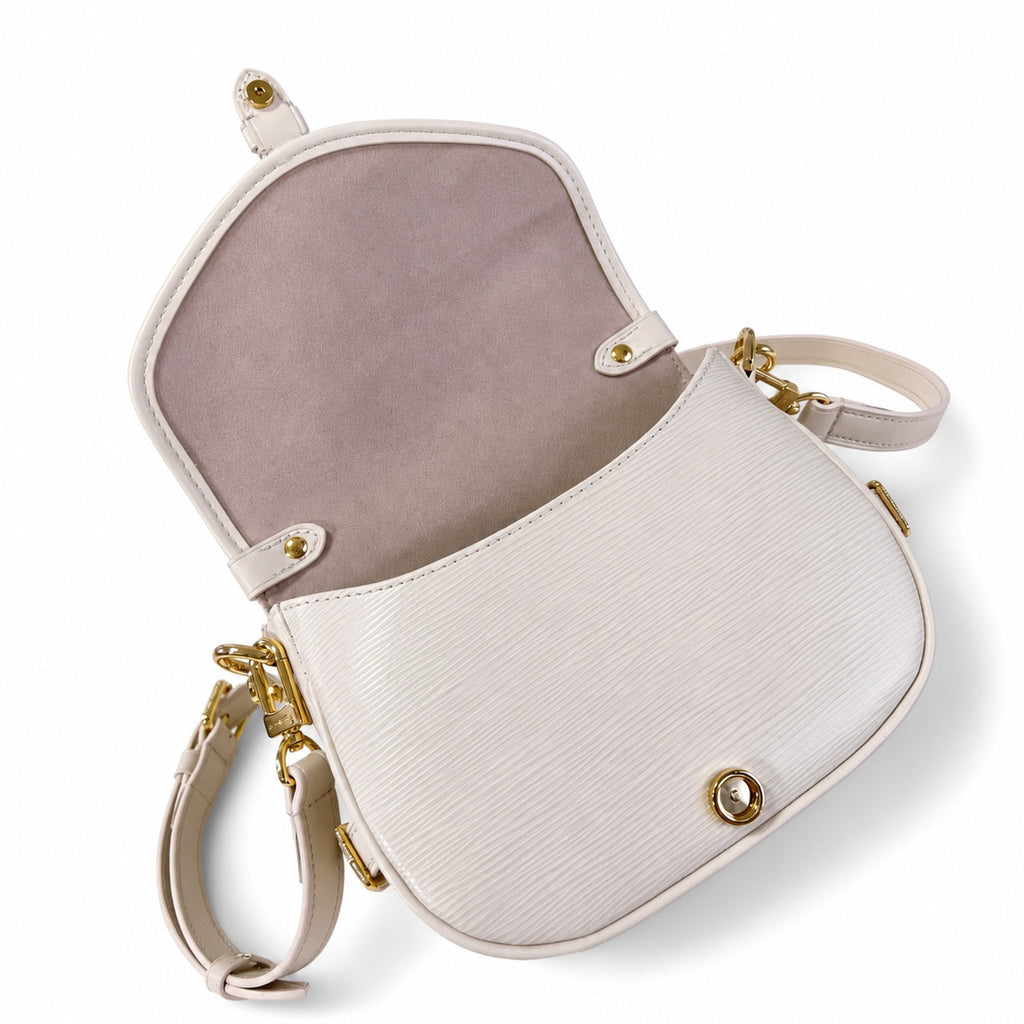 Louis Vuitton Leather White Handbag