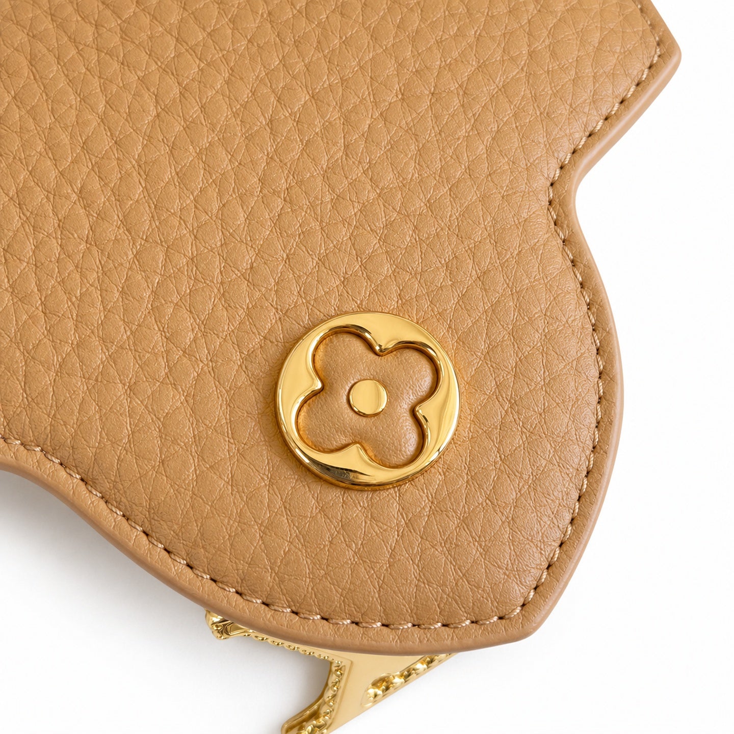 Louis Vuitton Capucines Mini Leather White Brown Handbag