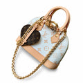 Louis Vuitton Alma Mini White Handbag