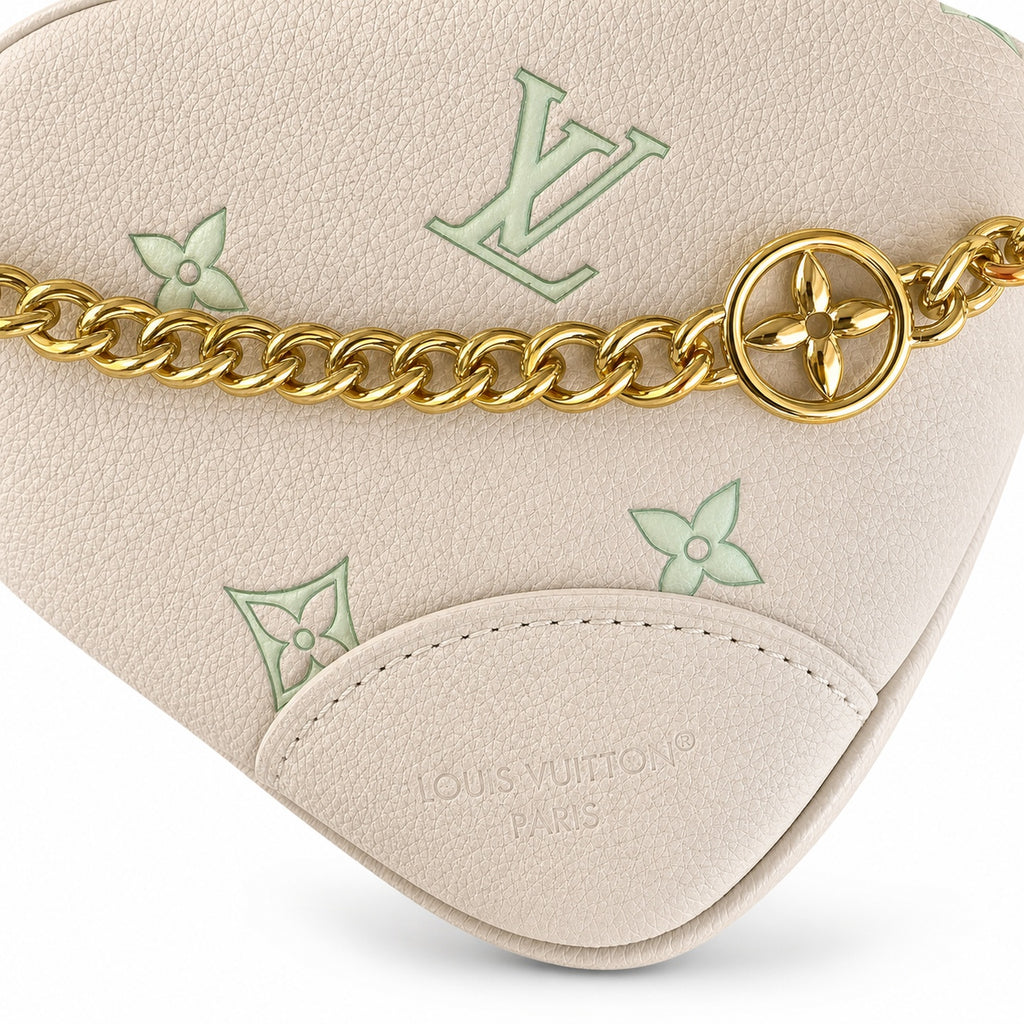 Louis Vuitton Boulogne Leather Green Handbag