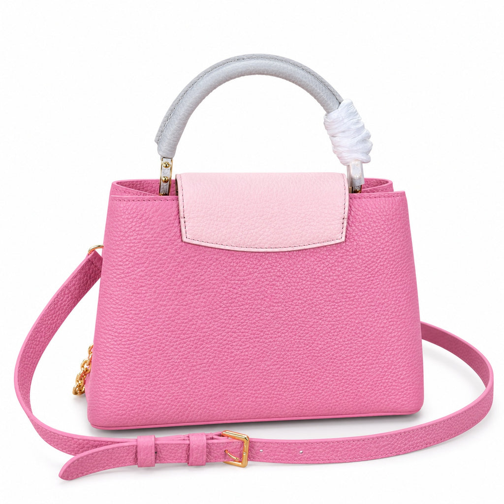 Louis Vuitton Capucines Small Pink Handbag