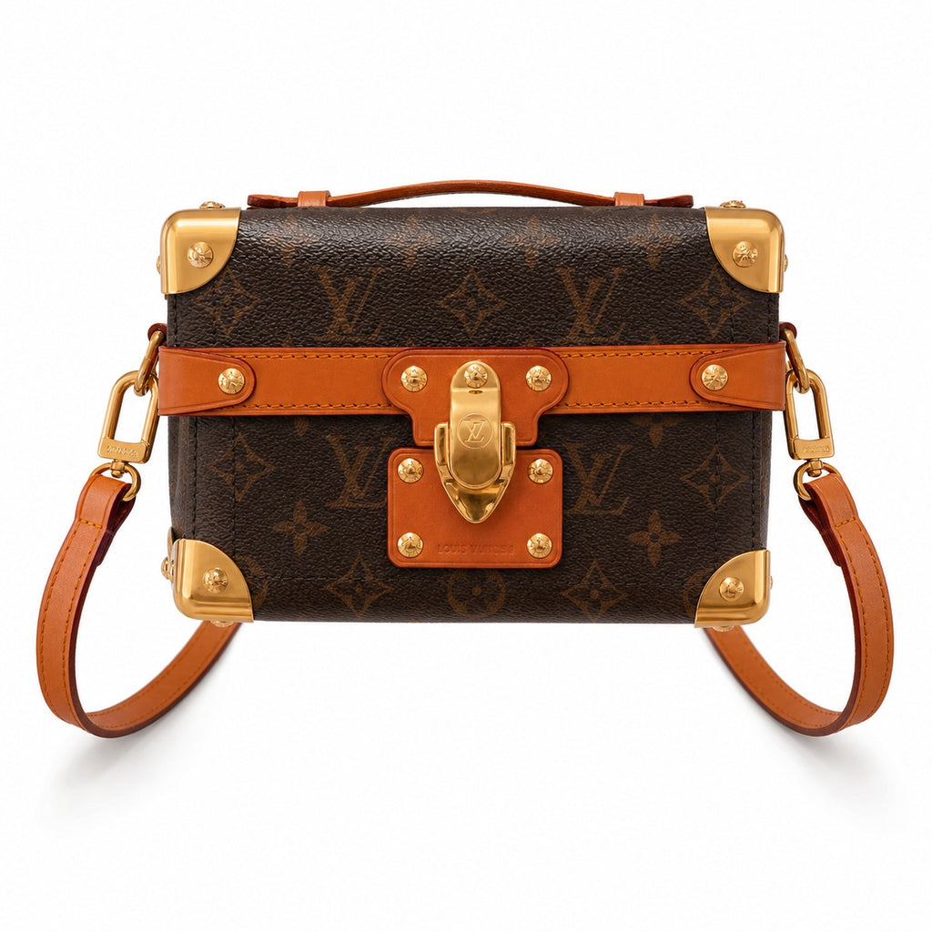 Louis Vuitton Canvas Leather Handbag