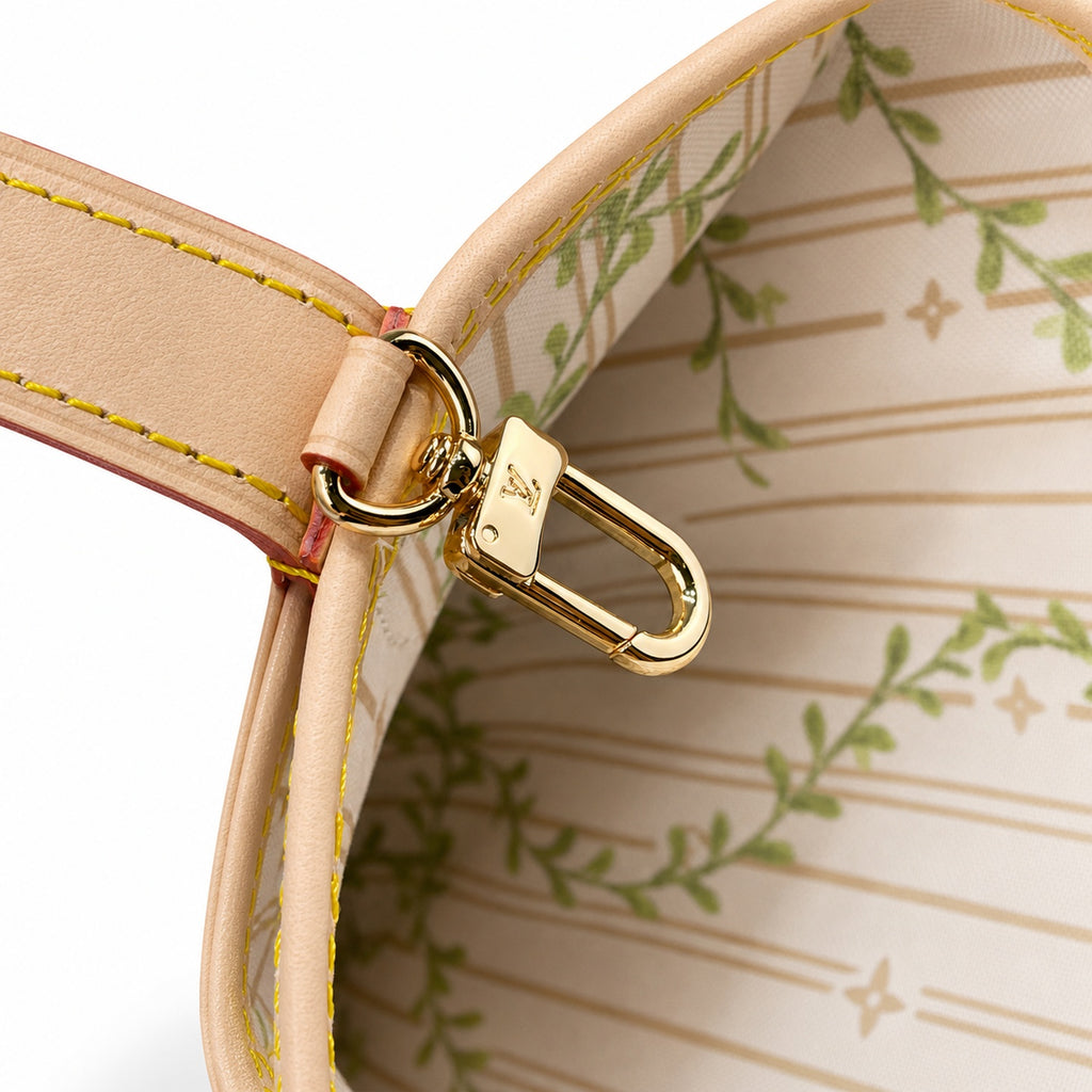 Louis Vuitton All In Mini Canvas Leather Pink Handbag