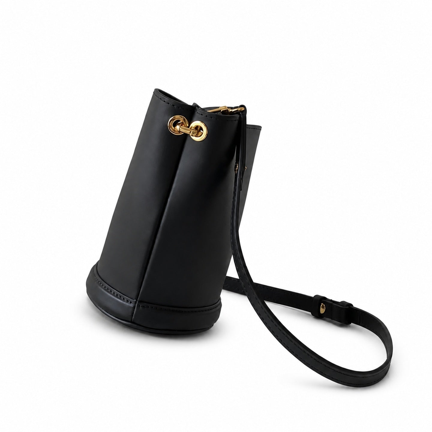 Louis Vuitton Mini Velvet Leather Black Gold Silver Handbag