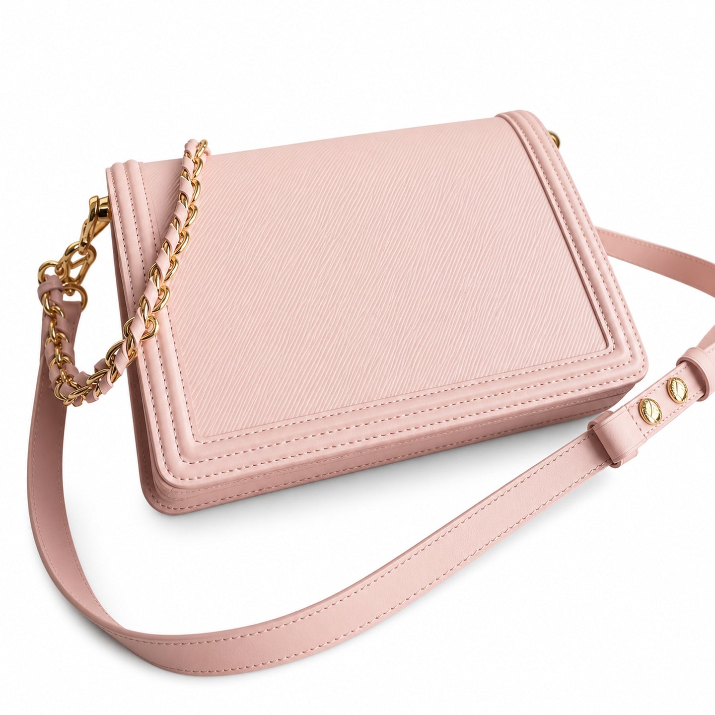 Louis Vuitton Dauphine Medium Leather Pink Handbag