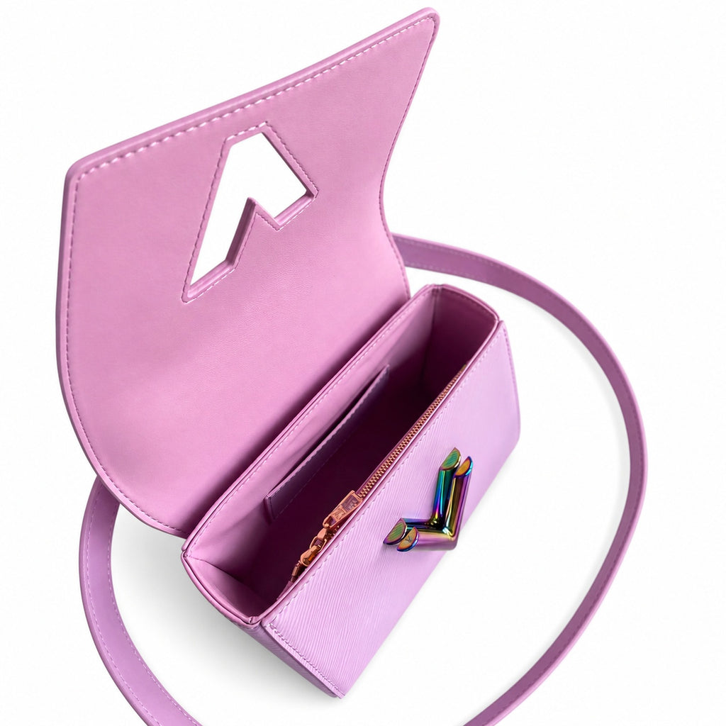 Louis Vuitton Twist Small Leather Purple Handbag