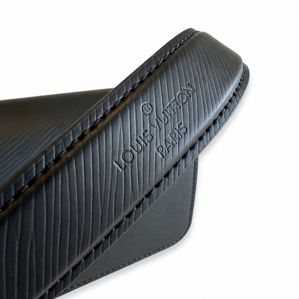 Louis Vuitton Twist Leather Black Handbag
