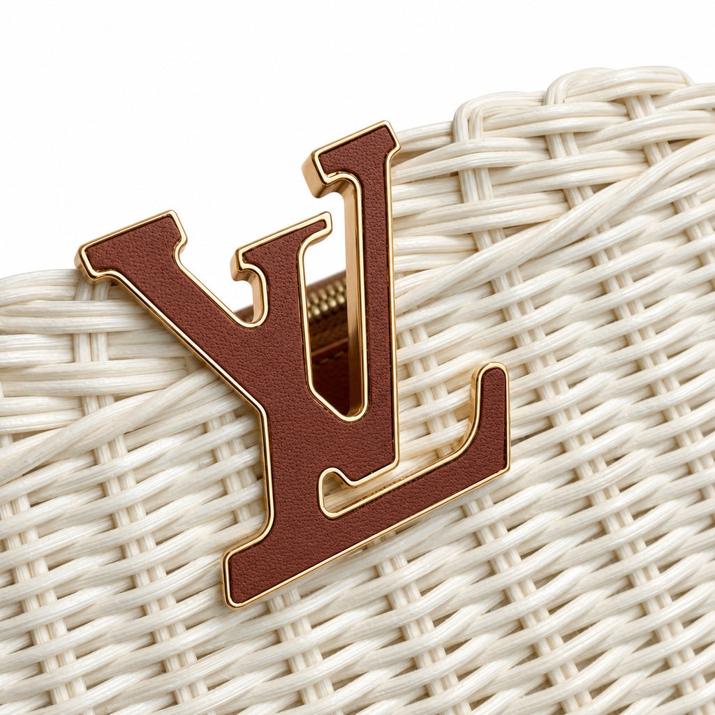 Louis Vuitton Capucines Mini Leather Brown Handbag