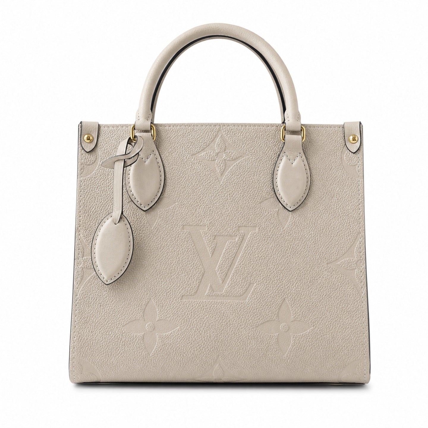 Louis Vuitton OnTheGo Mini Leather White Handbag