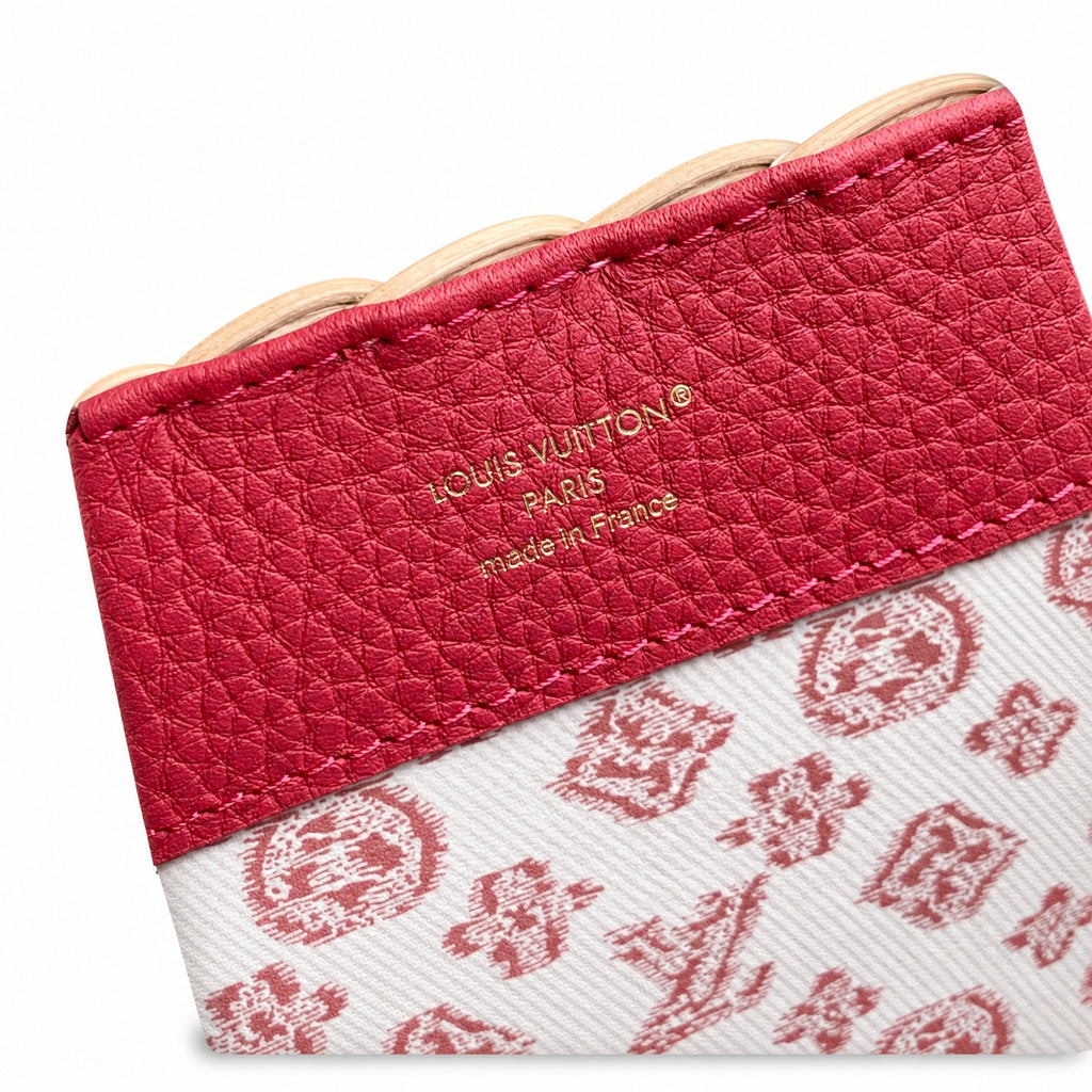 Louis Vuitton Capucines Small Red Handbag