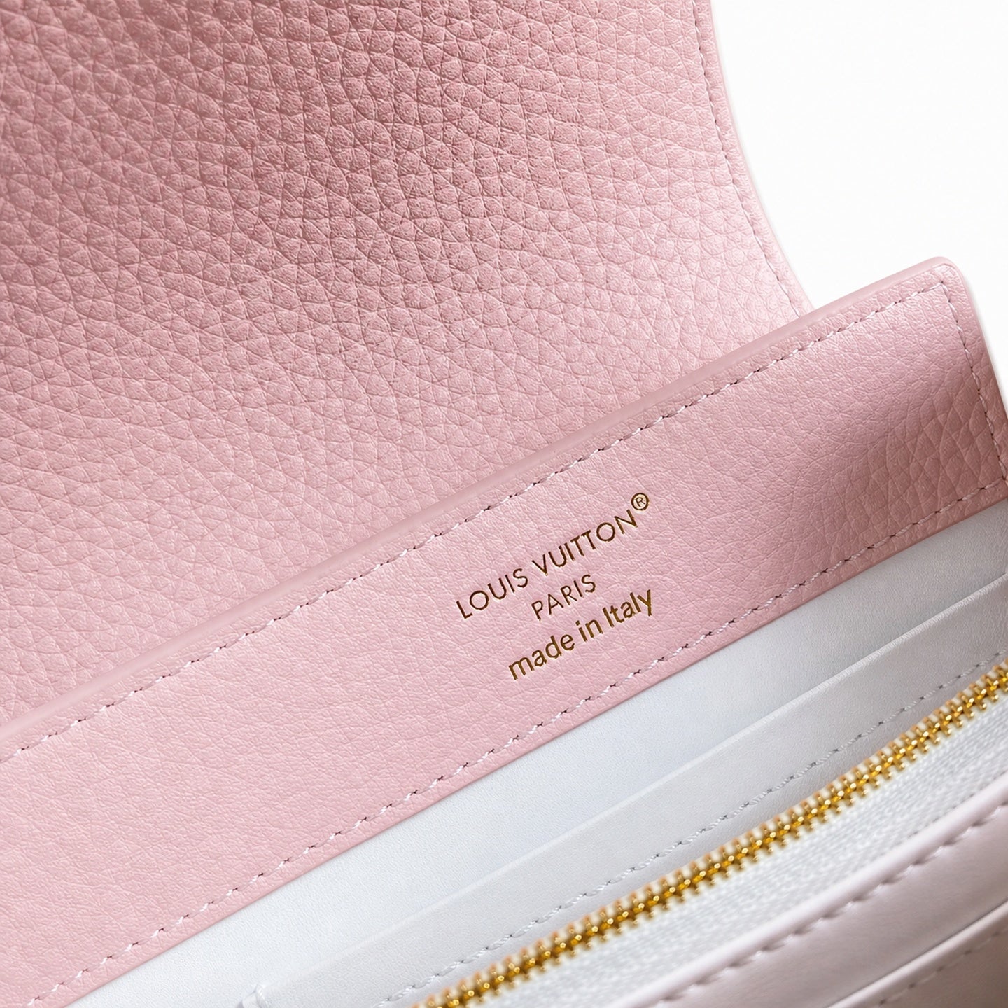 Louis Vuitton Capucines Mini Knit Leather Pink Handbag