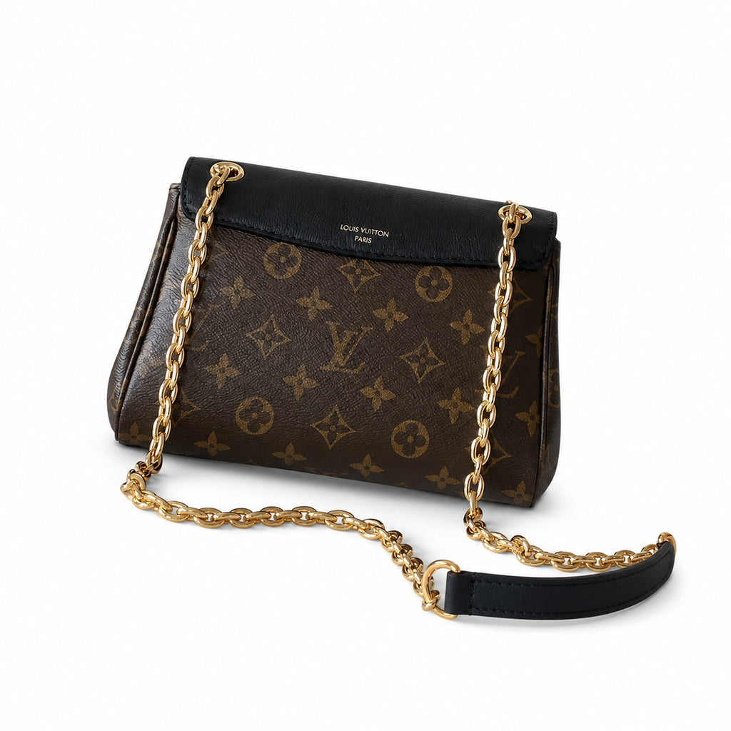 Louis Vuitton Large Canvas Leather Handbag
