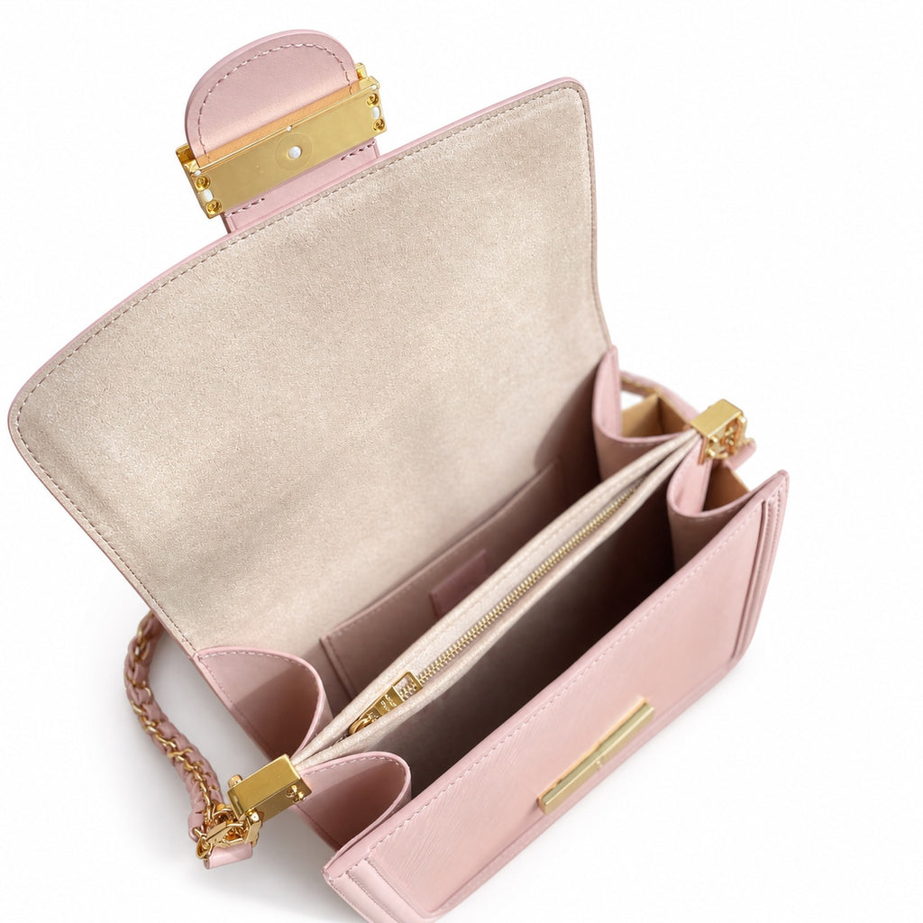 Louis Vuitton Dauphine Medium Leather Pink Handbag