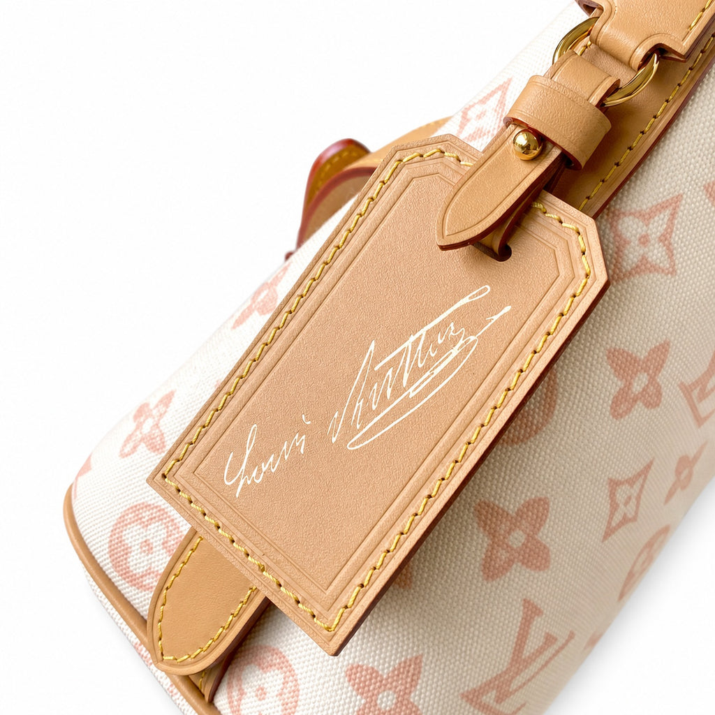 Louis Vuitton All In Small Leather Yellow Handbag